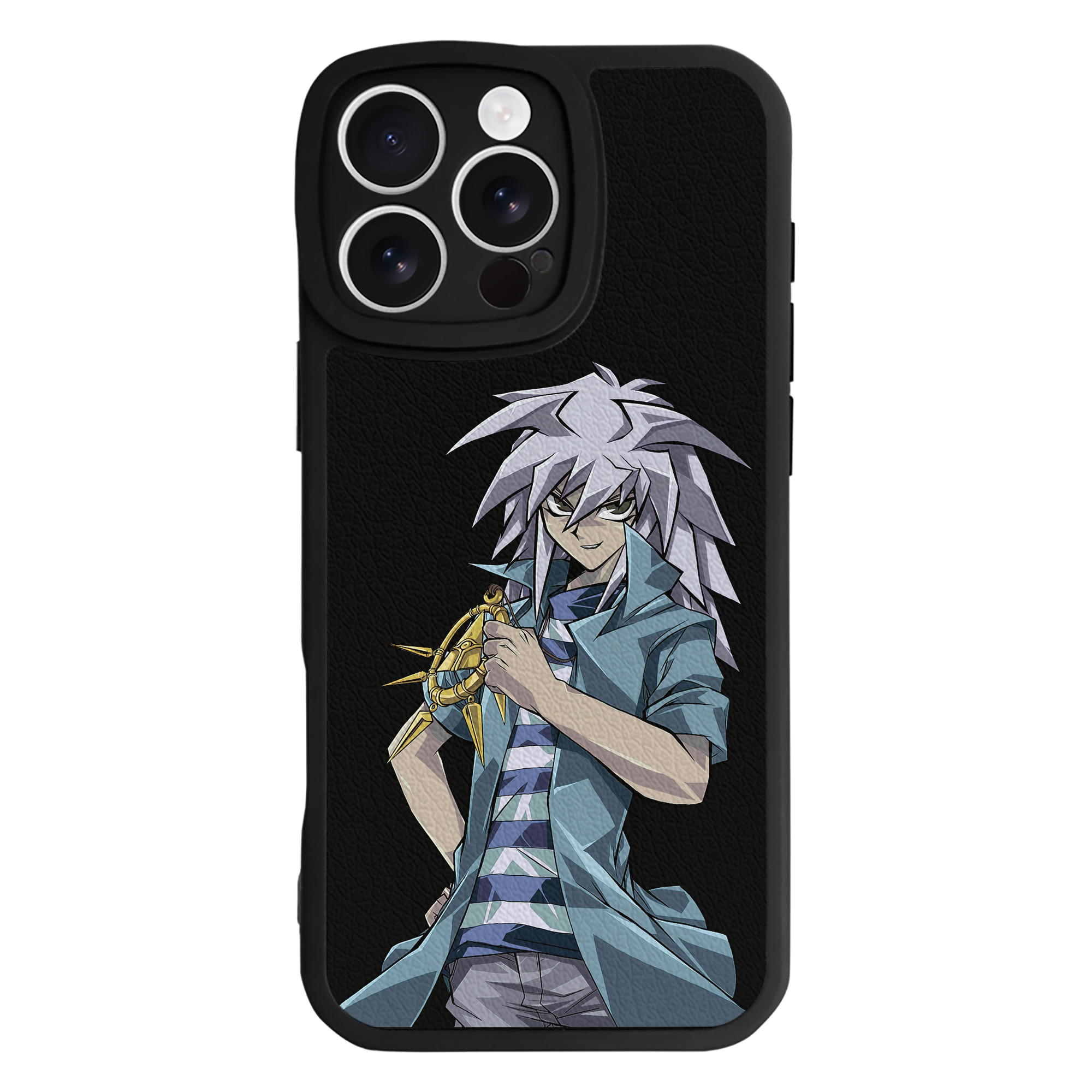 遊☆戯☆王 Yu-Gi-Oh! 【iPhone 16シリーズ対応】シリコンスマホケース（レザー調） 材質：シリコン
